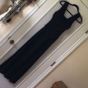 Classic black one piece jumpsuit